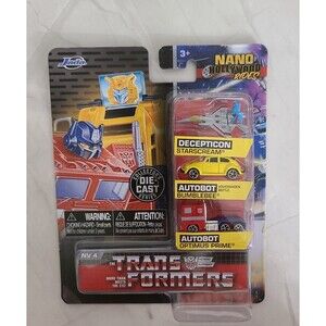 Nano Hollywood Rides Transformers Optimus Prime Bumblebee Starscream